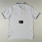 Stone Island - Patch Logo Polo Shirt Slim Fit White