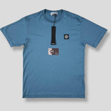 Stone Island - Patch Logo T-Shirt Blue