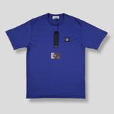 Stone Island - Patch Logo T-Shirt Blue