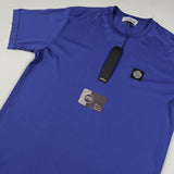 Stone Island - Patch Logo T-Shirt Blue