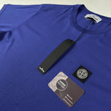 Stone Island - Patch Logo T-Shirt Blue