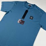Stone Island - Patch Logo T-Shirt Blue
