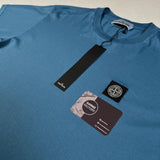 Stone Island - Patch Logo T-Shirt Blue