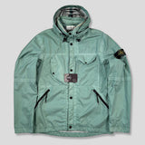 Stone Island - Performance Tela Ripstop Hooded Jacket Green