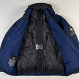 Stone Island - Polypropylene Denim 2 in 1 Hooded Jacket Blue