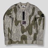 Stone Island - Rain Camo Knit Jumper Beige