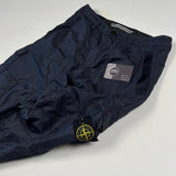 Stone Island - Re Seersucker Nylon Cargo Trousers Navy
