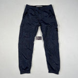 Stone Island - Re Seersucker Nylon Cargo Trousers Navy