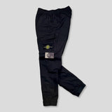 Stone Island - Re-T Cuffed Cargo Trousers Black