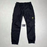 Stone Island - Re-T Cuffed Cargo Trousers Black