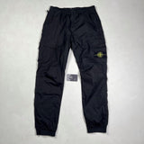 Stone Island - Re-T Cuffed Cargo Trousers Black