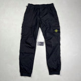 Stone Island - Re-T Cuffed Cargo Trousers Black