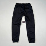 Stone Island - Re-T Cuffed Cargo Trousers Black