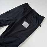 Stone Island - Re-T Cuffed Cargo Trousers Black