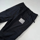 Stone Island - Re-T Cuffed Cargo Trousers Black