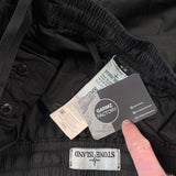 Stone Island - Re-T Cuffed Cargo Trousers Black