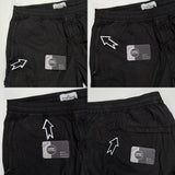 Stone Island - Re-T Cuffed Cargo Trousers Black