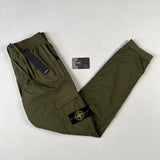 Stone Island - Re-T Cuffed Cargo Trousers Khaki