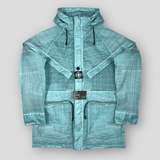 Stone Island - Reflective Grid on Lamy TC Jacket Teal