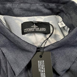 Stone Island - Shadow Project Button Shirt Blue