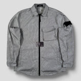 Stone Island - Shadow Project Lenticular Jacquard Overshirt Grey