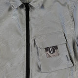 Stone Island - Shadow Project Lenticular Jacquard Overshirt Grey