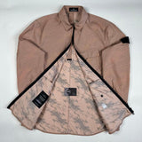 Stone Island - Shadow Project Lenticular Jacquard Overshirt Pink