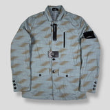 Stone Island - Shadow Project Nyco Printed Blazer Blue