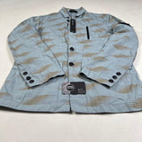Stone Island - Shadow Project Nyco Printed Blazer Blue