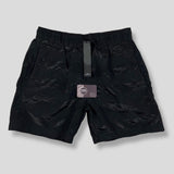 Stone Island - Shadow Project Nylon Metal Striped Shorts Black