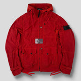 Stone Island - Shadow Project Silon Hooded Jacket Red
