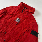 Stone Island - Shadow Project Silon Hooded Jacket Red