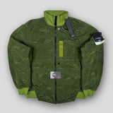 Stone Island - Shadow Project Striped Nylon Metal Jacket Green