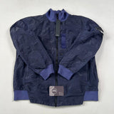 Stone Island - Shadow Project Striped Nylon Metal Jacket Navy