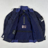 Stone Island - Shadow Project Striped Nylon Metal Jacket Navy