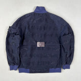 Stone Island - Shadow Project Striped Nylon Metal Jacket Navy