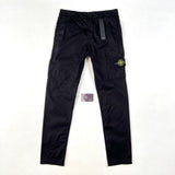 Stone Island - Single Pocket Gabardine Cargo Type SL Black