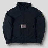 Stone Island - Soft Shell R Hooded Jacket Black