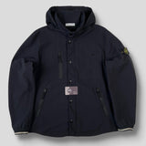 Stone Island - Soft Shell R Hooded Jacket Black