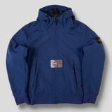 Stone Island - Soft Shell R Hooded Jacket Blue