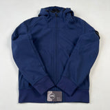Stone Island - Soft Shell R Hooded Jacket Blue
