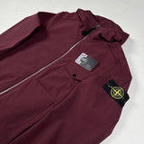 Stone Island - Soft Shell R Hooded Jacket Burgundy