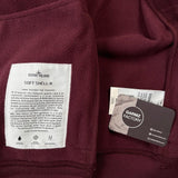 Stone Island - Soft Shell R Hooded Jacket Burgundy