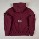 Stone Island - Soft Shell R Hooded Jacket Burgundy