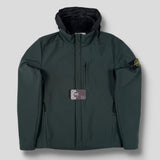 Stone Island - Soft Shell R Hooded Jacket Green