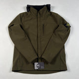 Stone Island - Soft Shell R Hooded Jacket Khaki