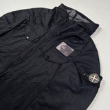 Stone Island - Special Process Tyvek Hooded Jacket Black