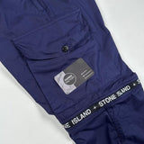 Stone Island - Stretch Cotton Tela Cargo Trousers Blue