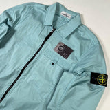 Stone Island - Supima Cotton Overshirt Blue