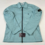 Stone Island - Supima Cotton Overshirt Blue